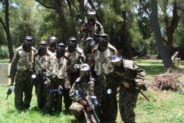 Equipo de paintball